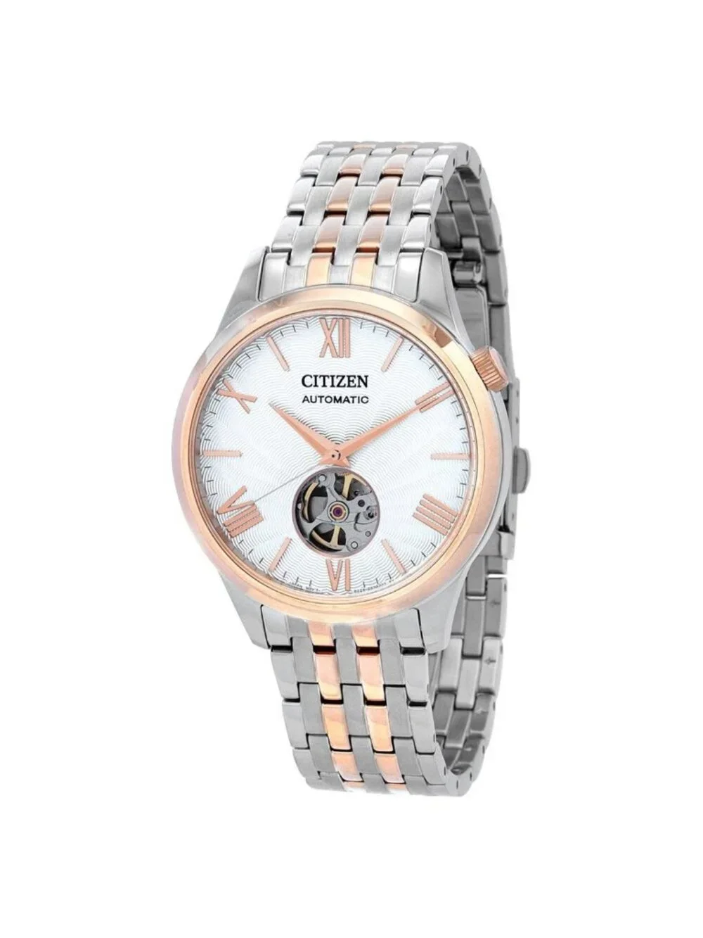 NWT Citizen Automatic White Dial Two-Tone Men's Watch